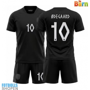 Billiga Norge Martin Odegaard #10 Bortatröja Barn VM 2026 Kortärmad (+ Korta byxor)